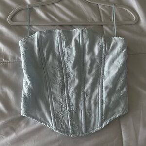 BLUE CORSET